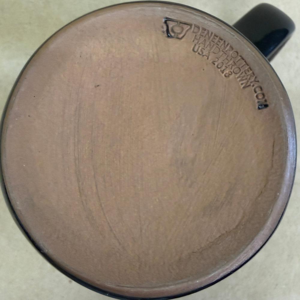 Bones Coffee Company Classic Logo Deneen Pottery Mug-2013