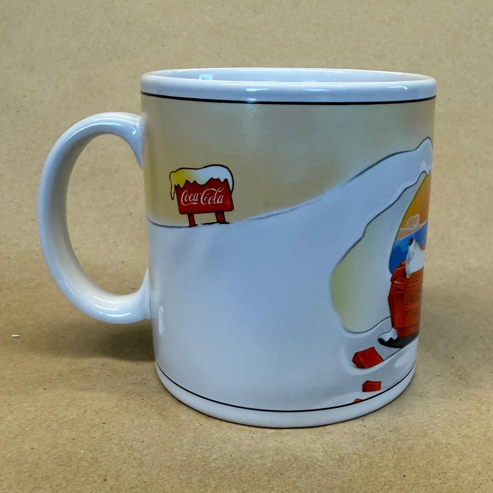 Coca-Cola Sun Bathing Polar Bear by Sakura Mug