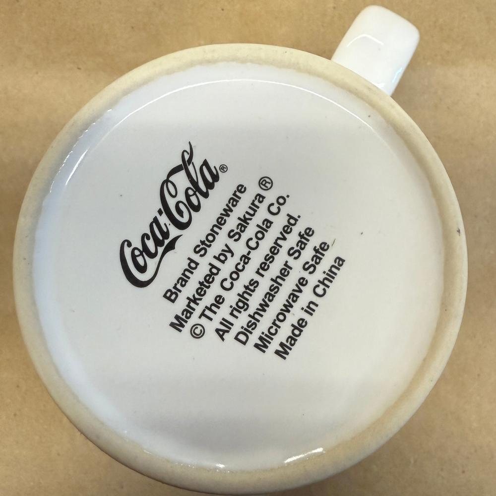 Coca-Cola Sun Bathing Polar Bear by Sakura Mug