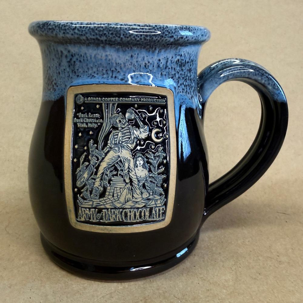 Bones Coffee Company Army of Dark Chocolate Deneen Pottery Mug-2021
