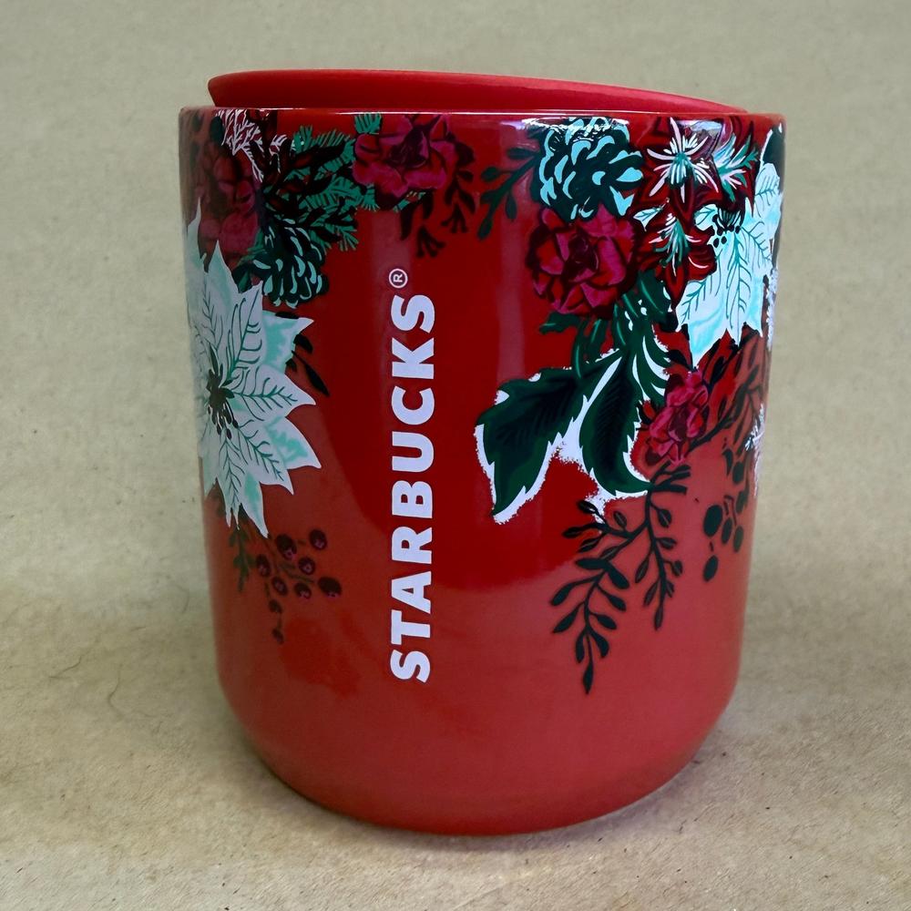 Starbucks Poinsettia Holiday Travel Tumbler-2022