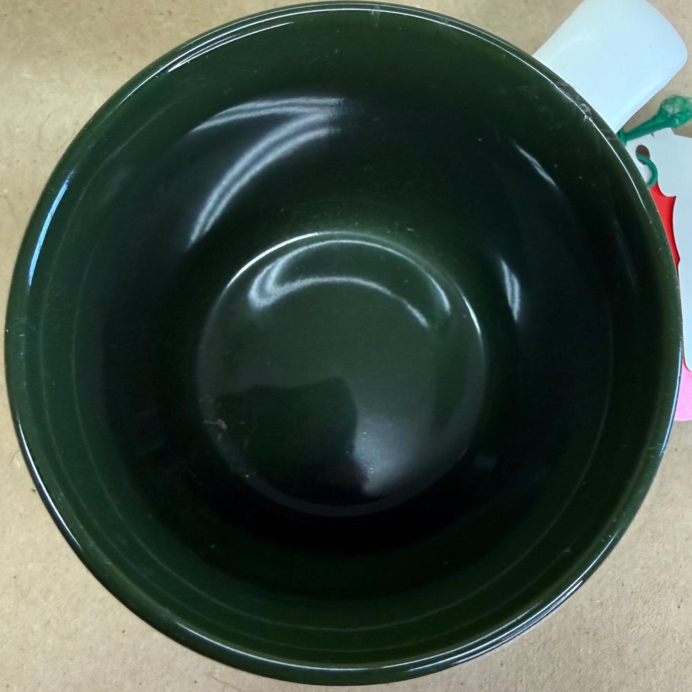Starbucks White Green Siren with Green Inside Mug-2025