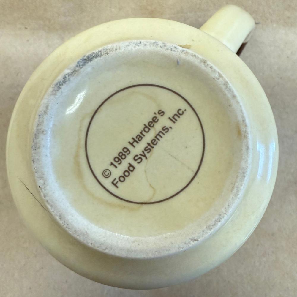 Hardee's Rise and Shine Homemade Biscuits Mug-1986