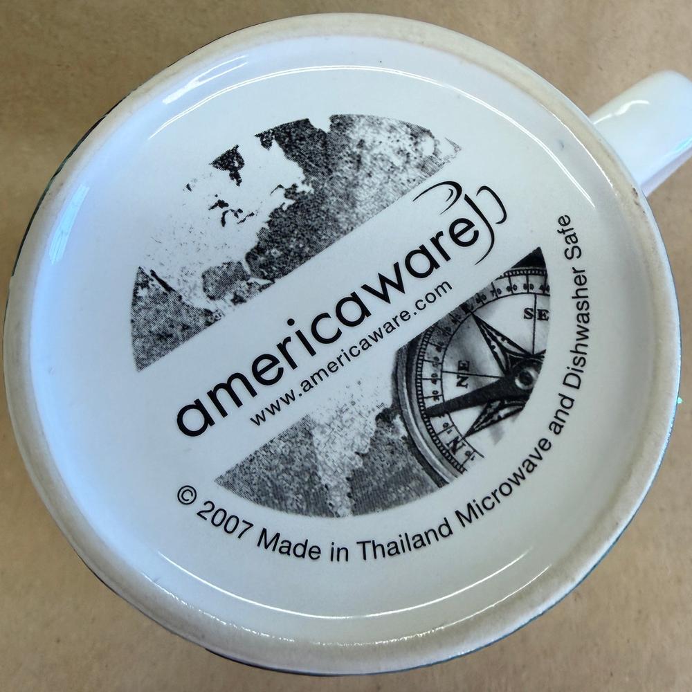 Americaware Embossed Miami Relief Mug-2007