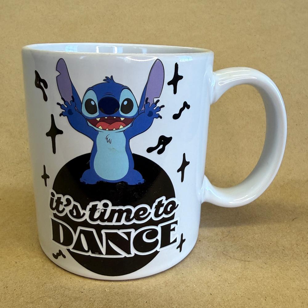 Disney Stitch It's Time to Dance Zak Designs Mug-2024
