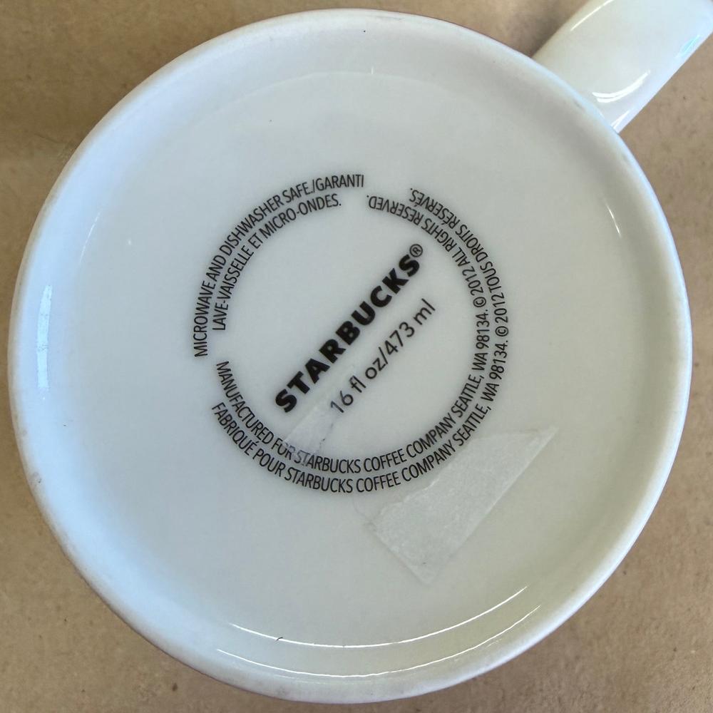 Starbucks Global Icon Ohio Mug-2012