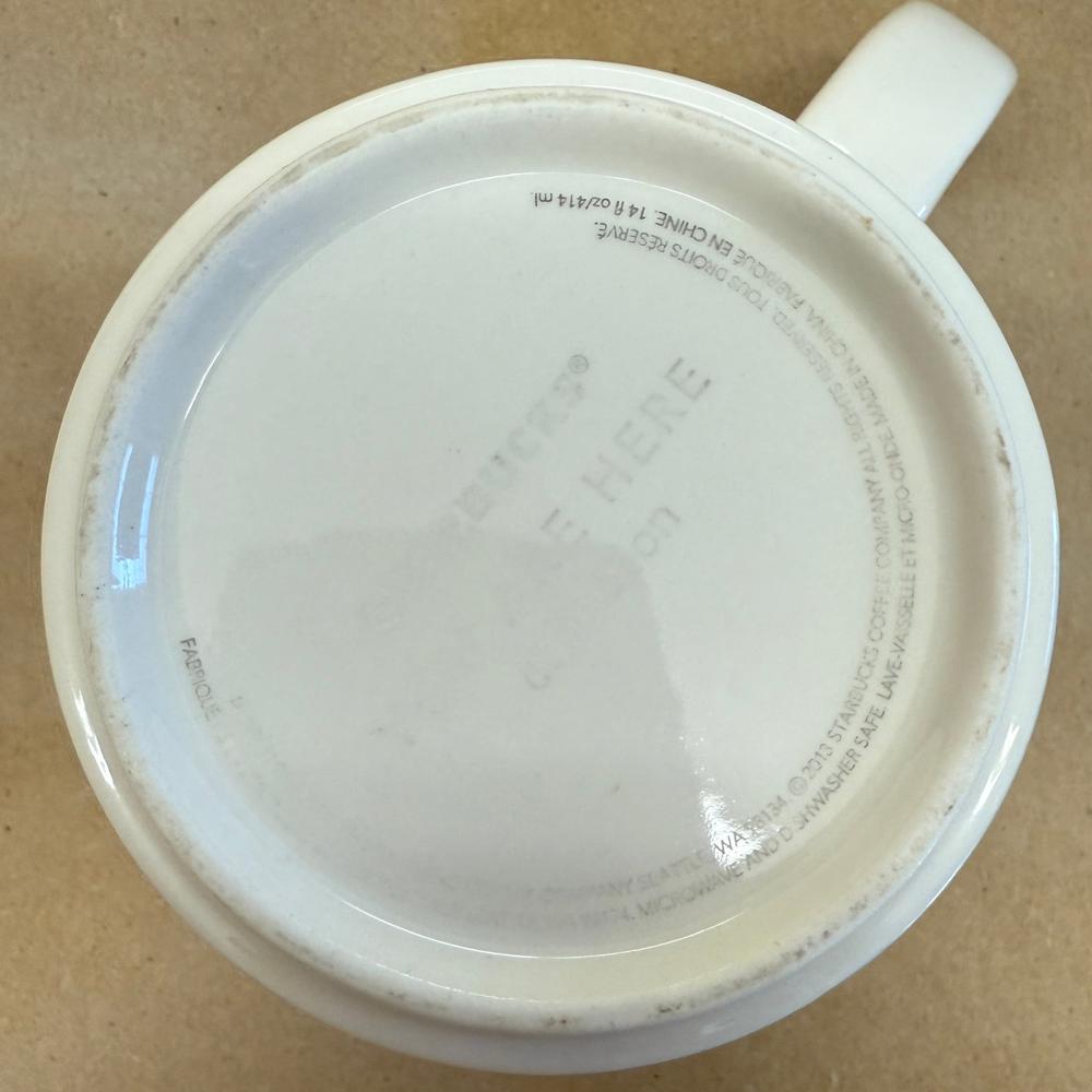 Starbucks You Are Here Series New York Mug-2013