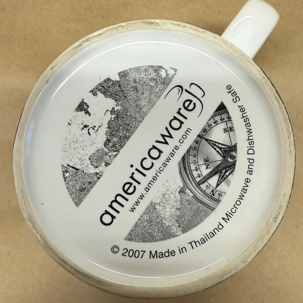 Americaware Embossed Hollywood Relief Mug