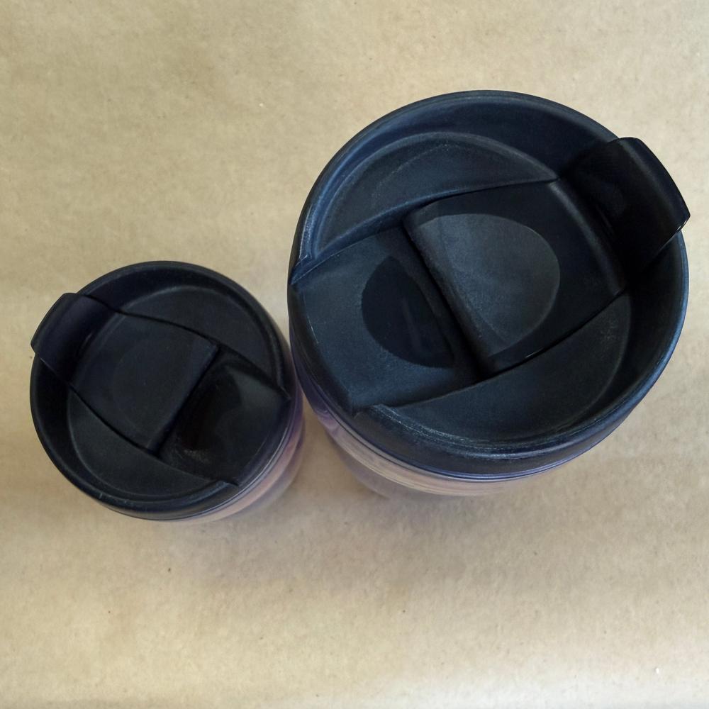 Starbucks Matryoshka Russia Nesting Dolls Large and Small Tumblers Pair-2011