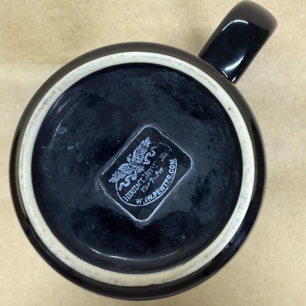 United States Marine Corp Medallion Black Mug