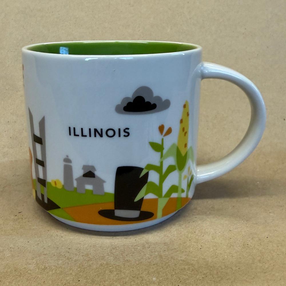 Starbucks You Are Here Series Mug Illinois-2015