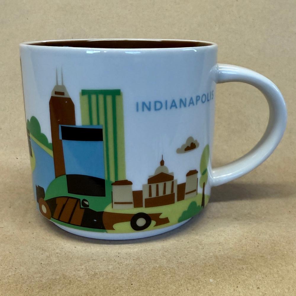 Starbucks You Are Here Series Indianapolis Mug-2015