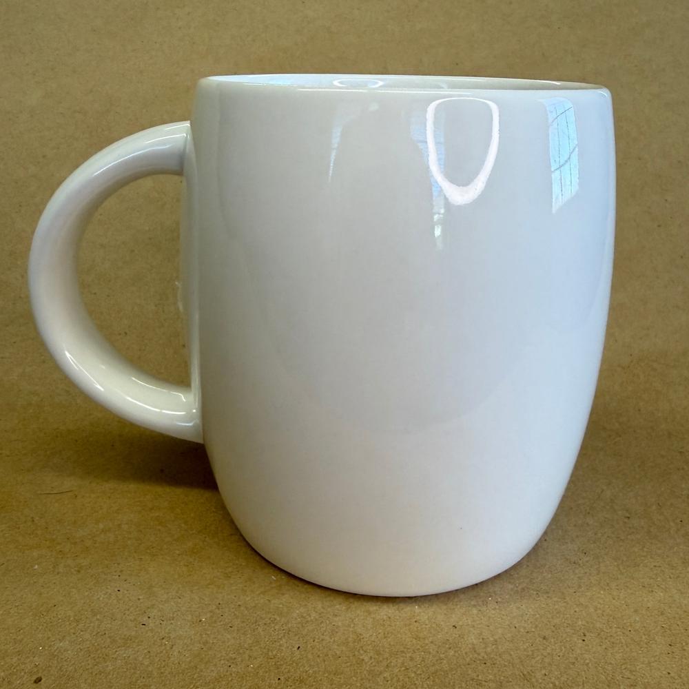 Starbucks White Est. 1971 Barrel Mug-2008