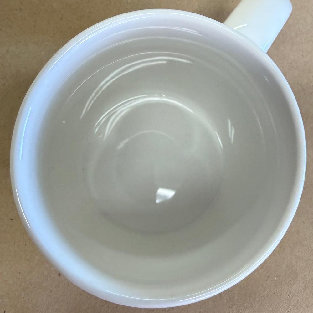 Starbucks White Est. 1971 Barrel Mug-2008