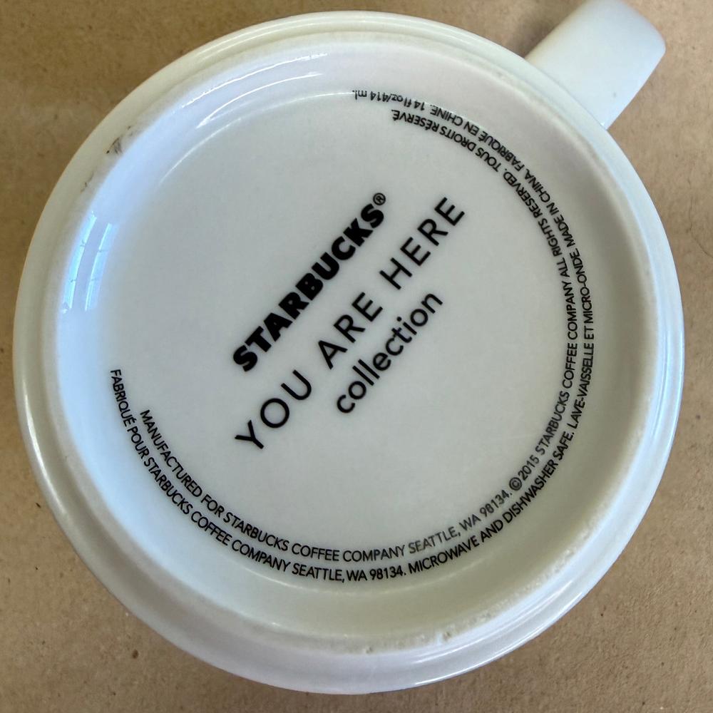 Starbucks You Are Here Series New York Mug-2015