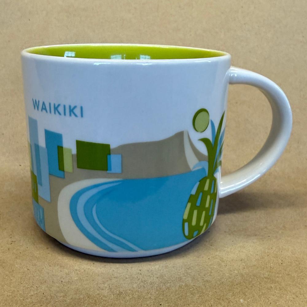 Starbucks You Are Here Series Waikiki Mug-2015
