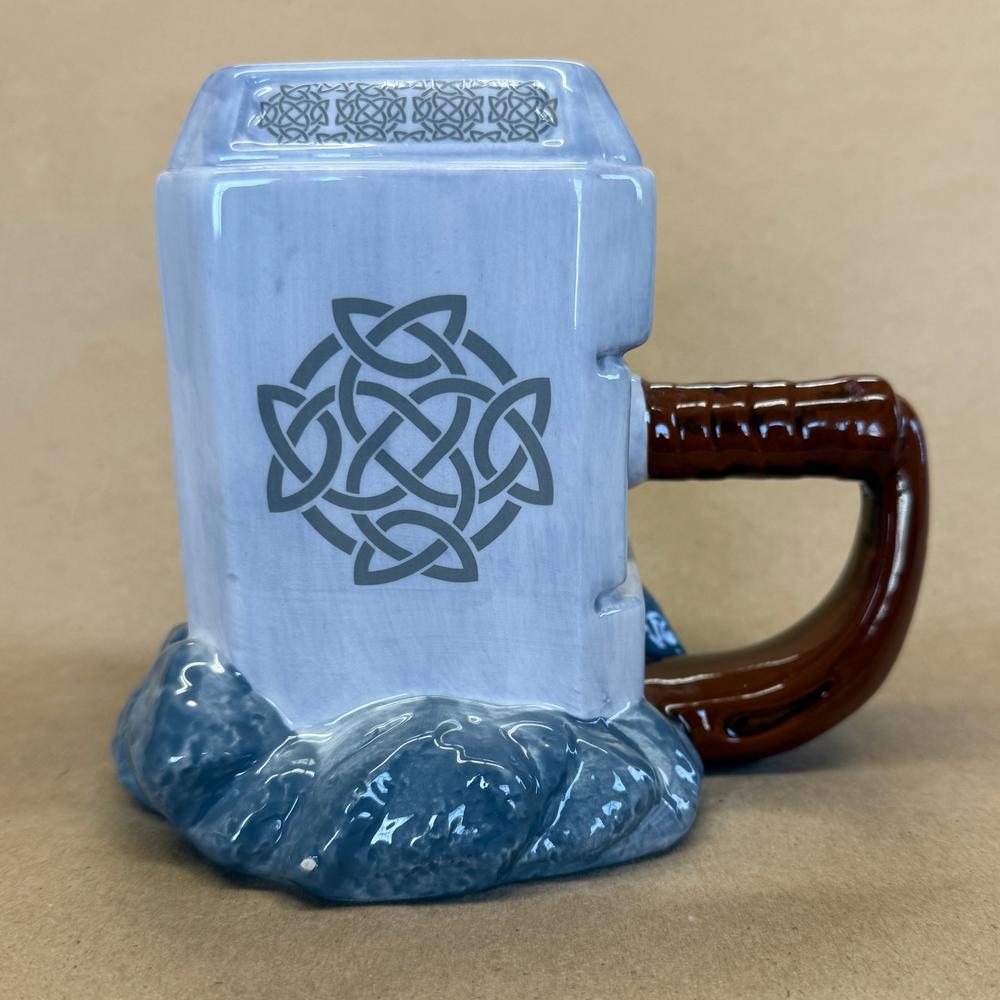 Marvel Avengers Thor Hammer Mjolnir Sculpted Mug-2020