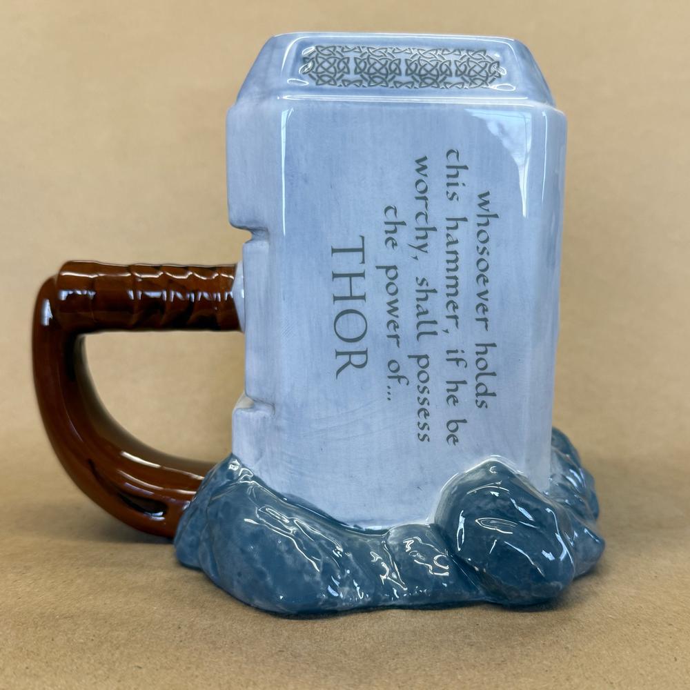 Marvel Avengers Thor Hammer Mjolnir Sculpted Mug-2020