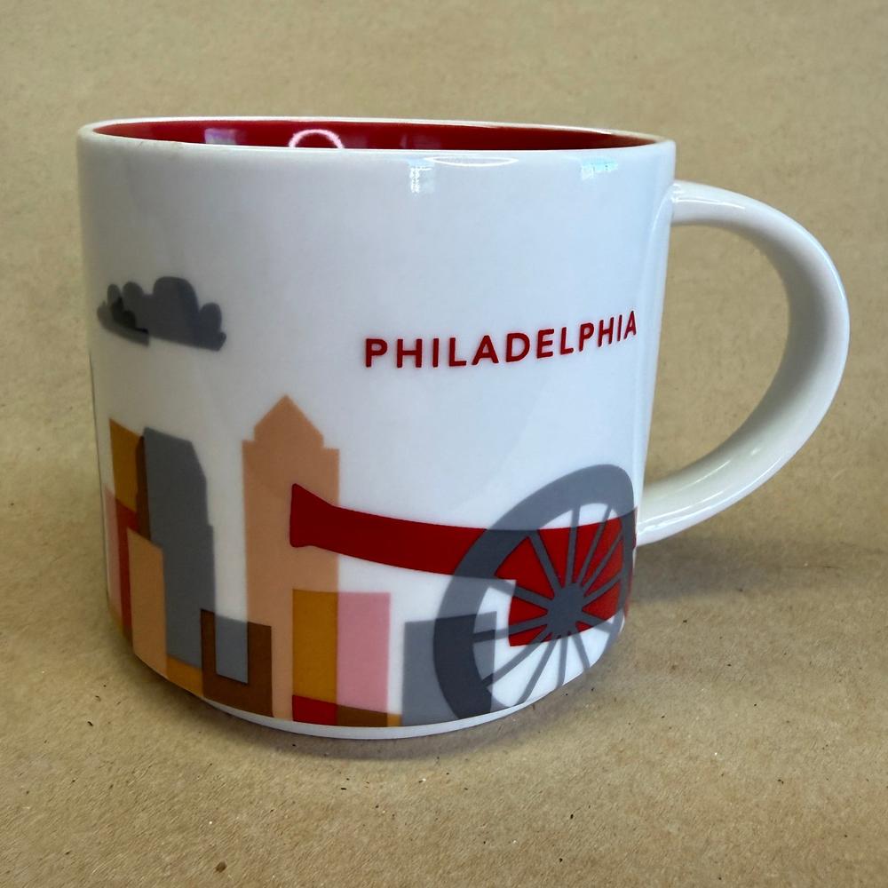 Starbucks You Are Here Series Philadelphia Mug-2013