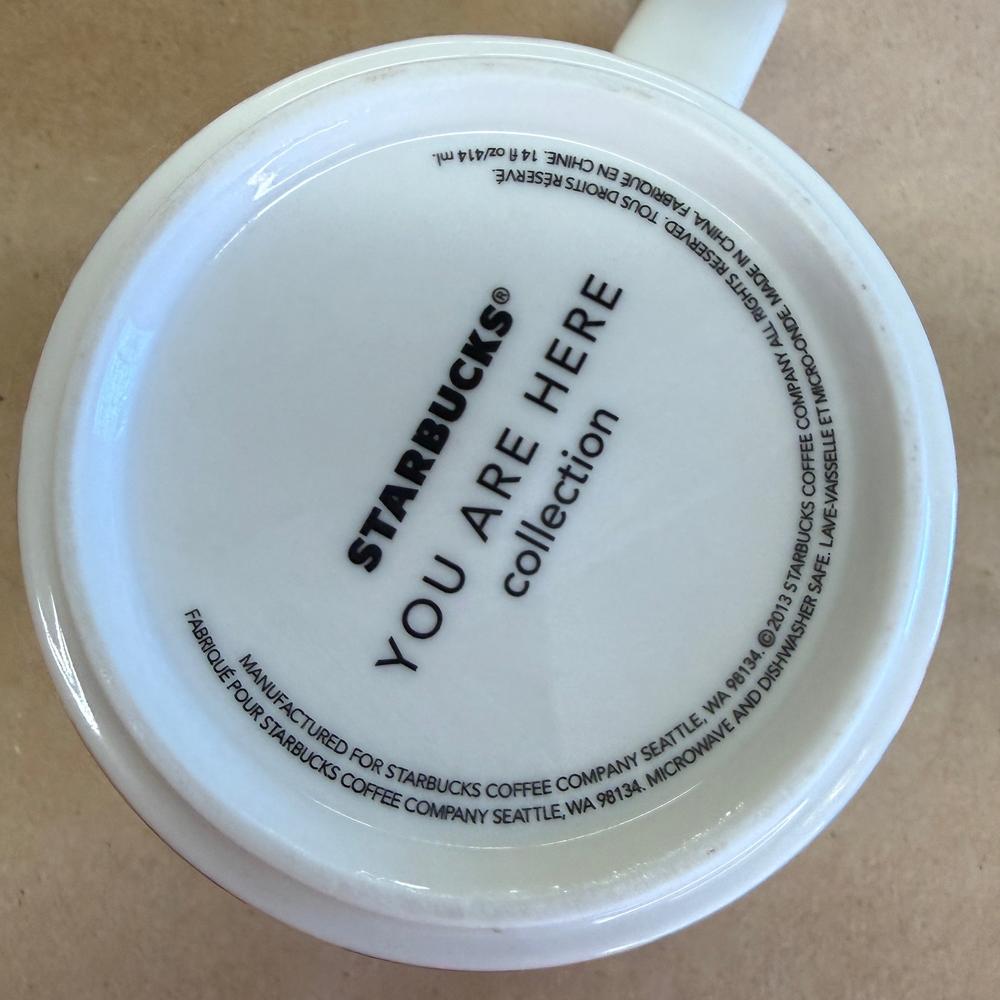 Starbucks You Are Here Series Philadelphia Mug-2013