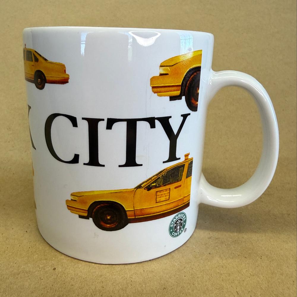 Starbucks Barista New York City Taxi Mug-2001