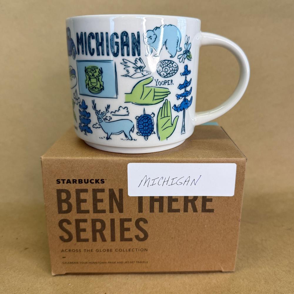 Starbucks Been There Series Mug Michigan NIB-2018