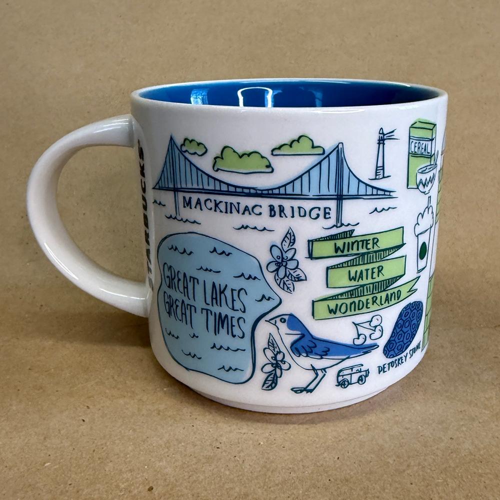 Starbucks Been There Series Mug Michigan NIB-2018