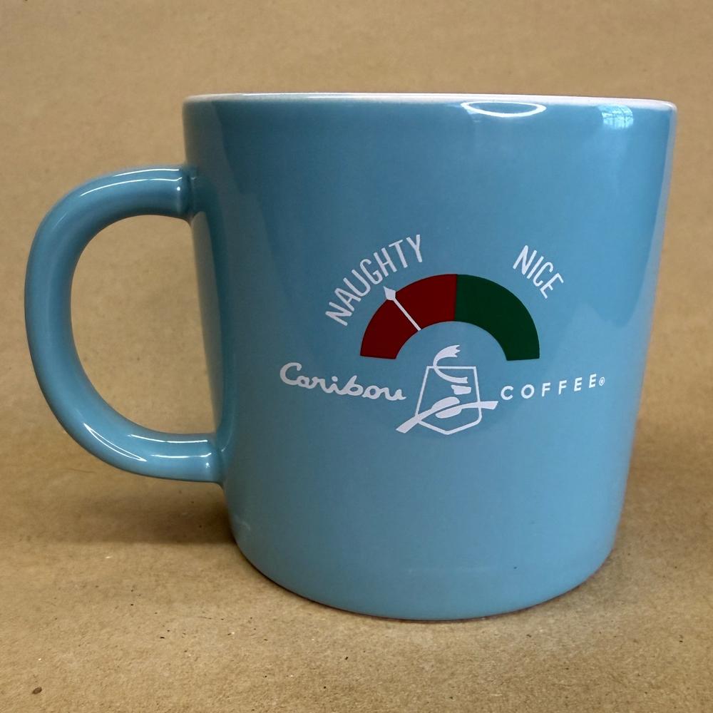 Caribou Coffee Naughty Until Proven Nice Mug-2016