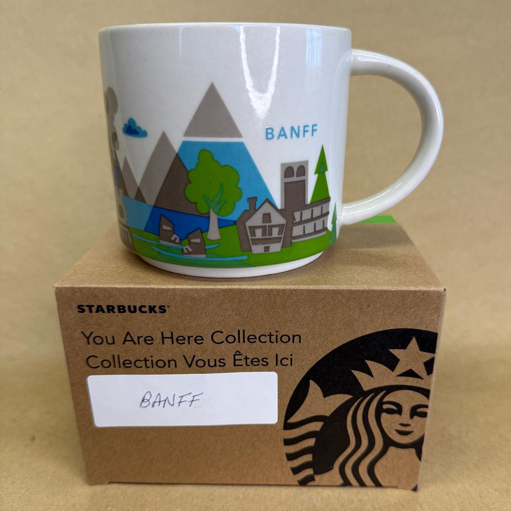Starbucks You Are Here Series Banff Mug NIB-2013