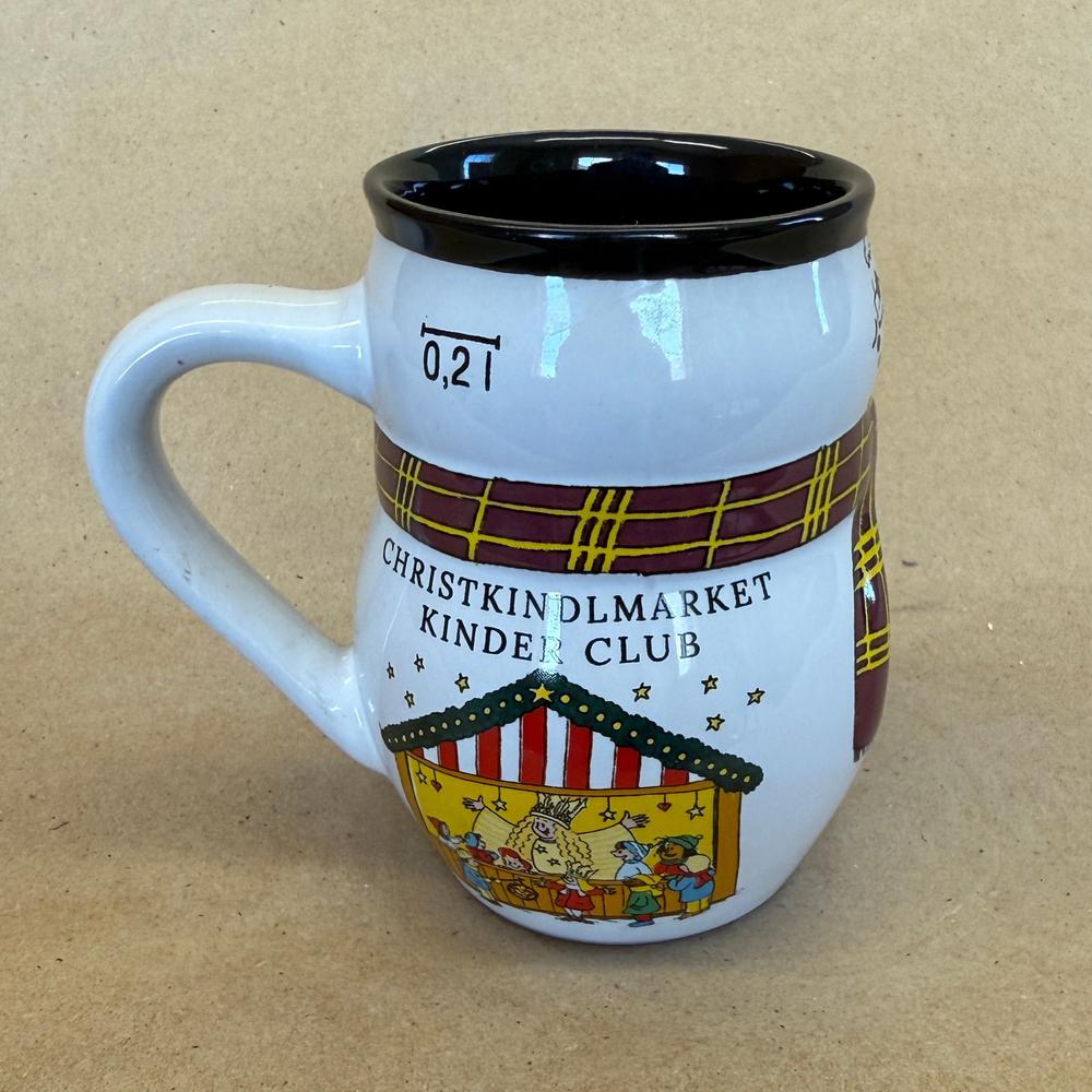 Christkindlmarket Kinder Club Snowman Christmas Mug-2017