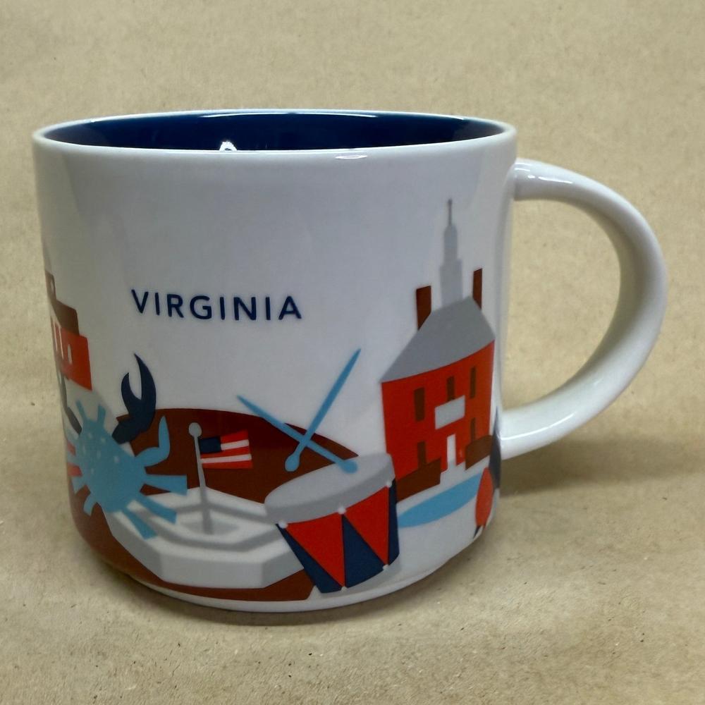 Starbucks You Are Here Series Virginia Mug-2014