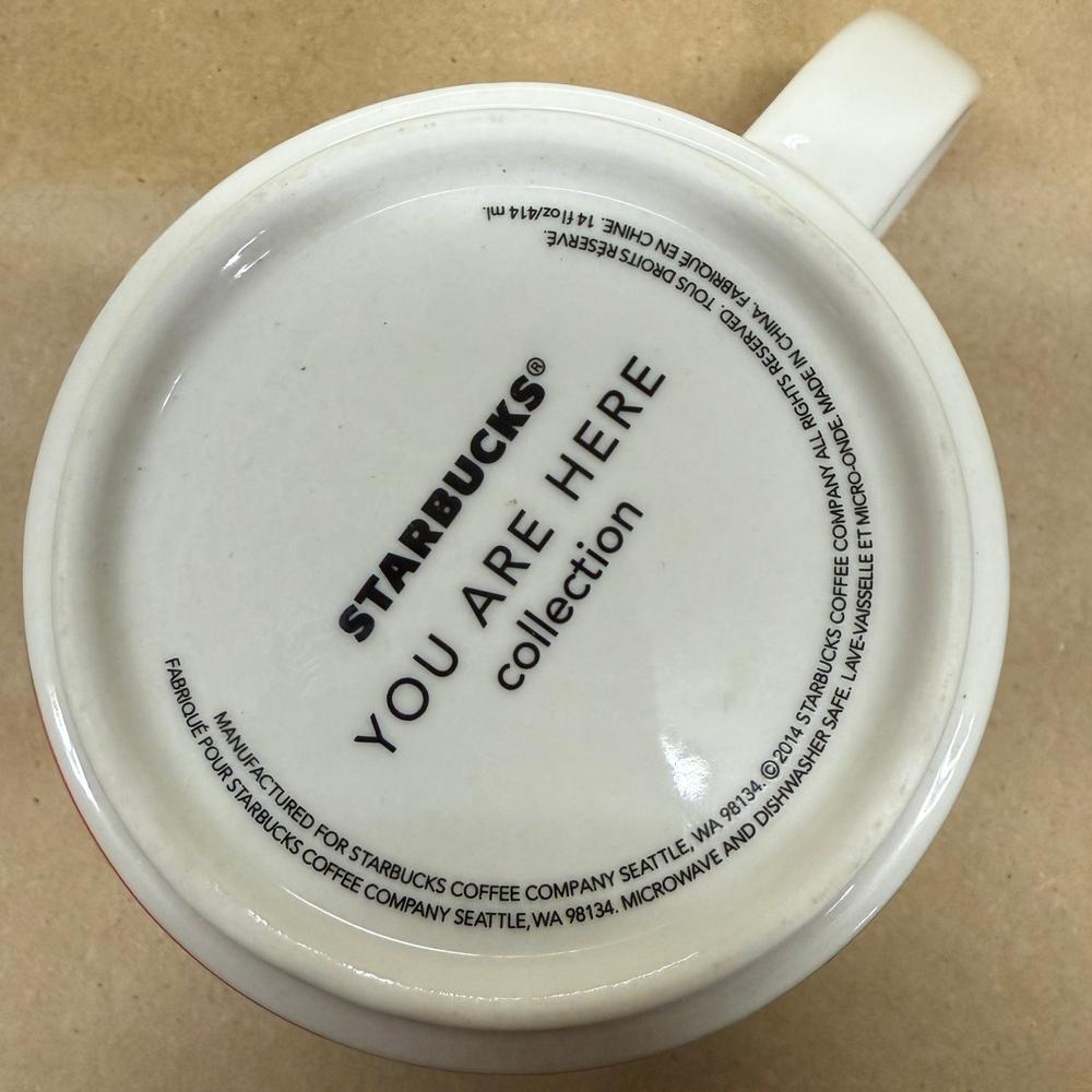 Starbucks You Are Here Series Virginia Mug-2014