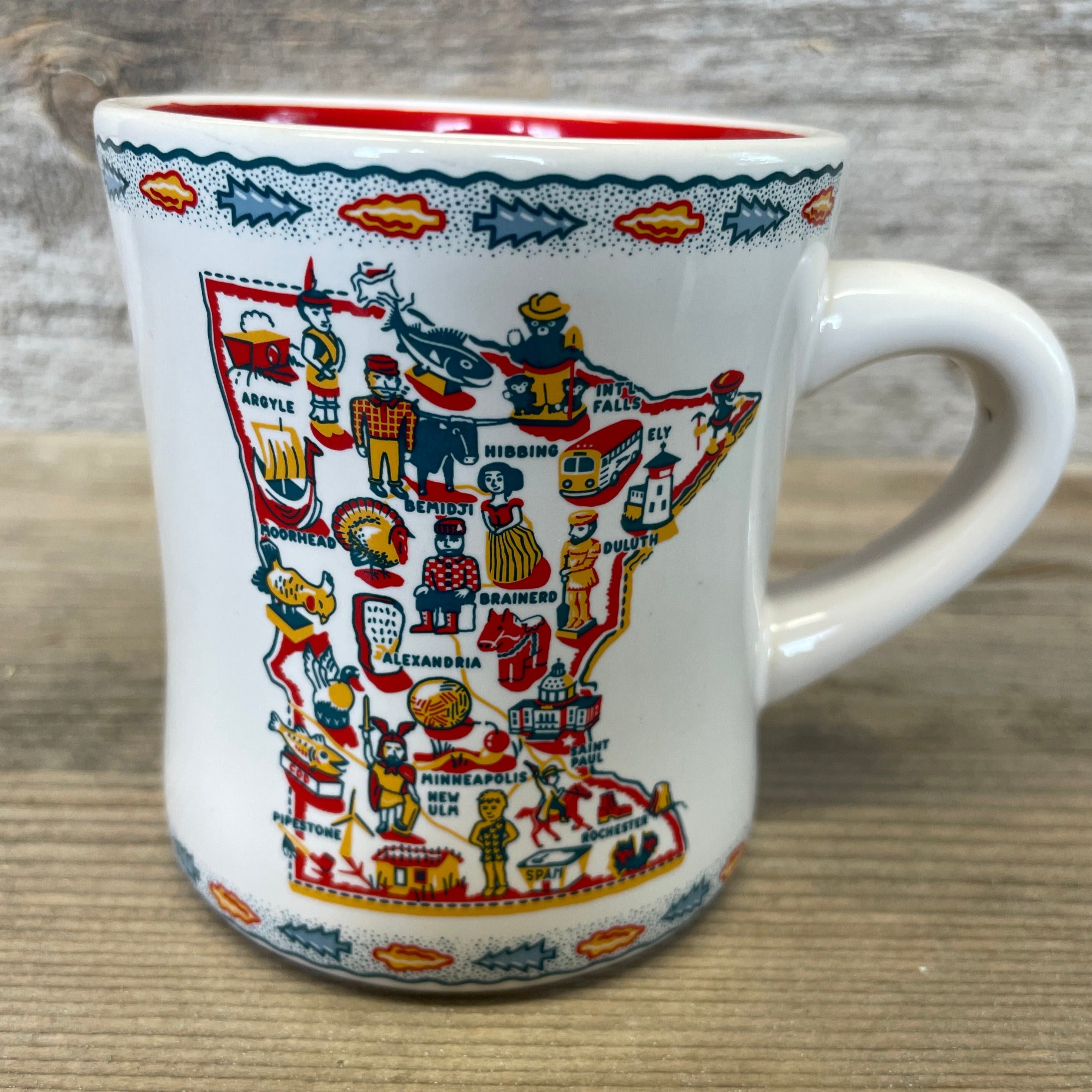 180 Degree Stoneware Minnesota Paul Bunyan Mug-2019