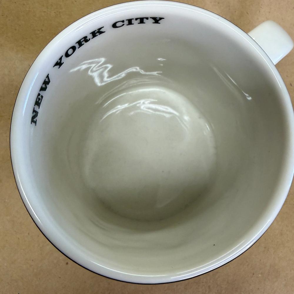 Starbucks New York City Yellow Taxi Relief Mug-2012