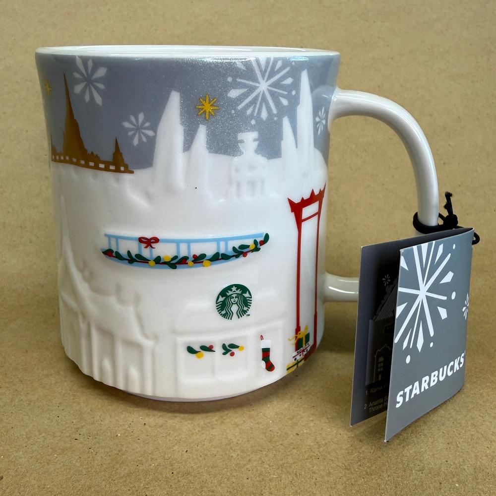 Starbucks Relief Series Bangkok Holiday Silver Mug-2016