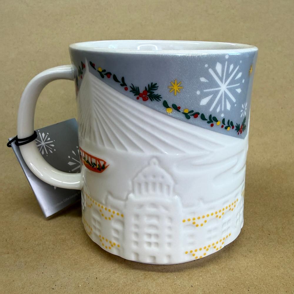 Starbucks Relief Series Bangkok Holiday Silver Mug-2016