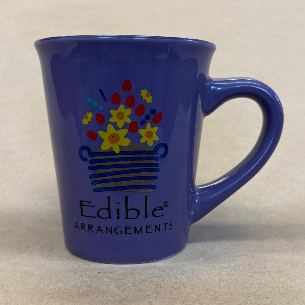 Edible Arrangements Purple Flowers Mug