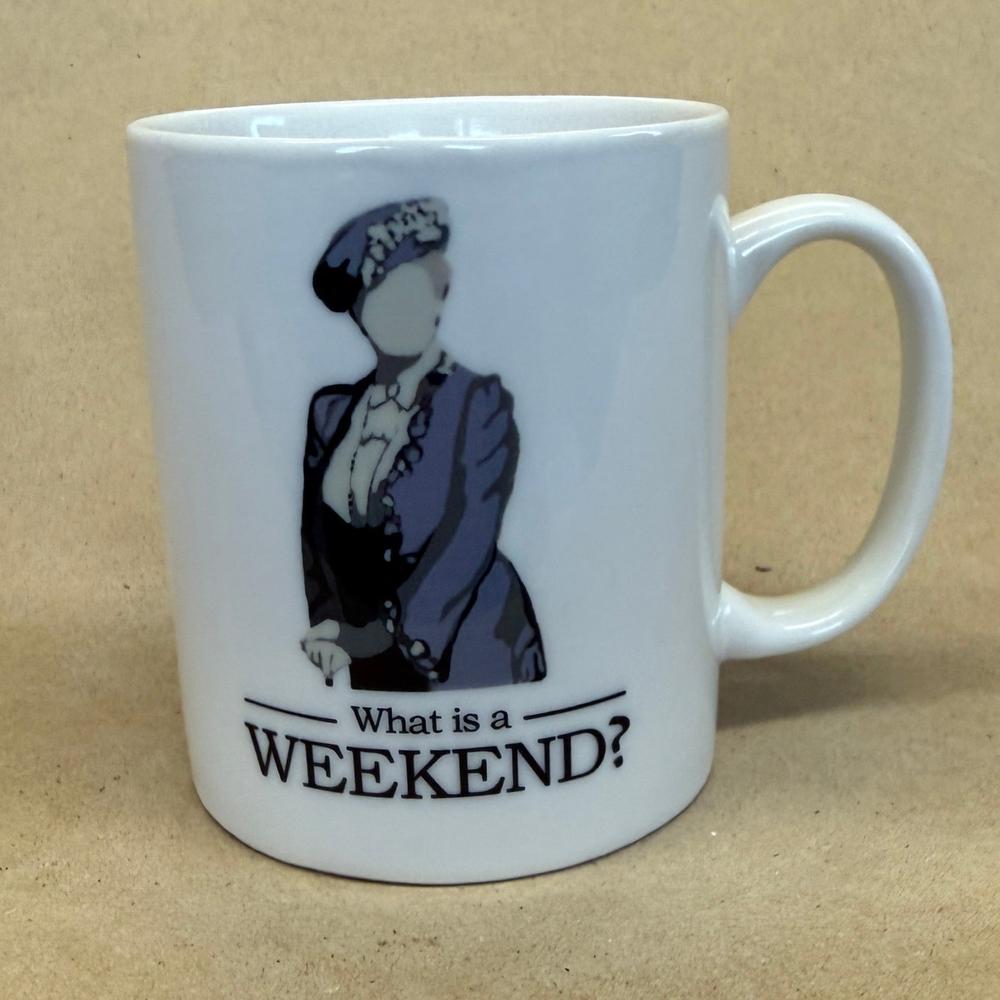 Downton Abbey What Is A Weekend Mug