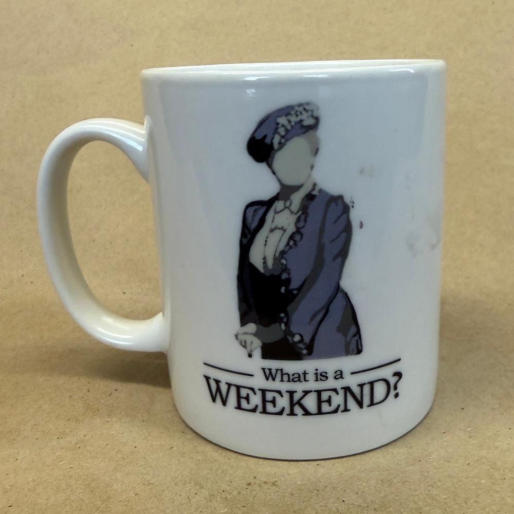 Downton Abbey What Is A Weekend Mug