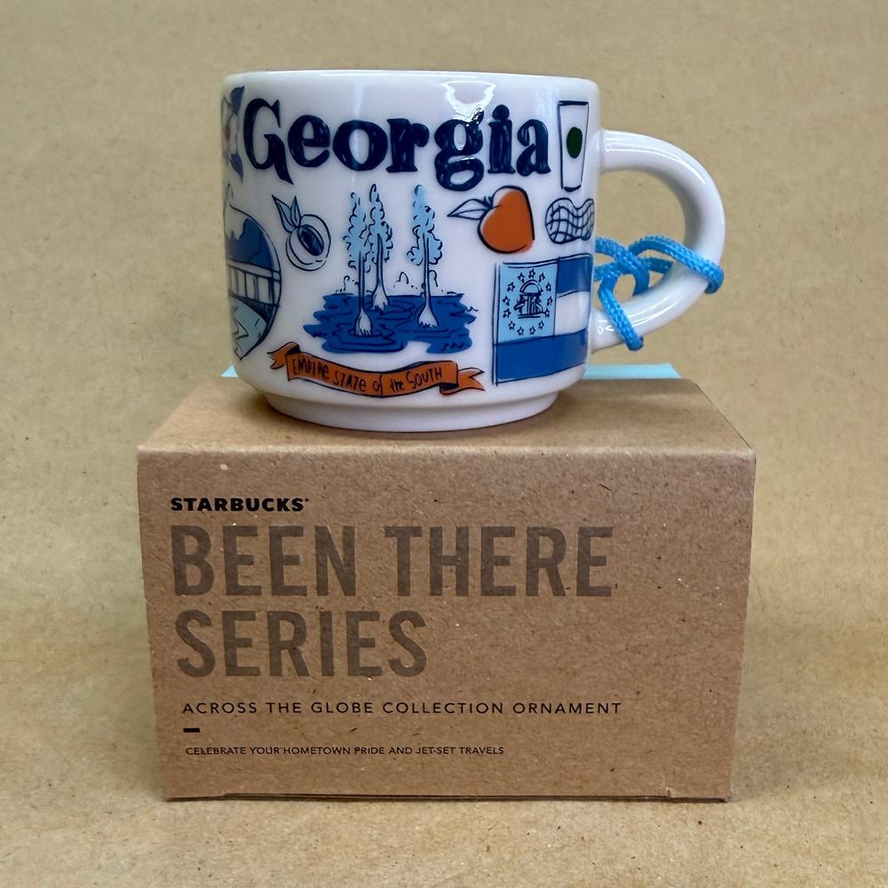 Starbucks Been There Series Georgia Ornament Mug NIB-2018