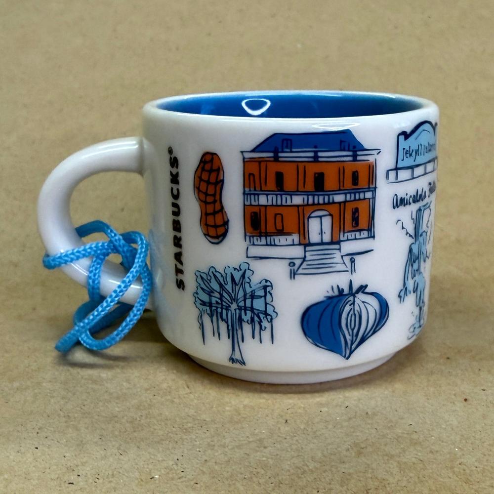 Starbucks Been There Series Georgia Ornament Mug NIB-2018