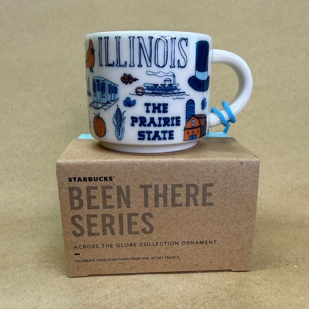 Starbucks Been There Series Illinois Ornament Mug NIB-2018