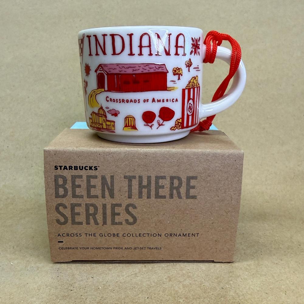 Starbucks Been There Series Indiana Ornament Mug NIB-2018