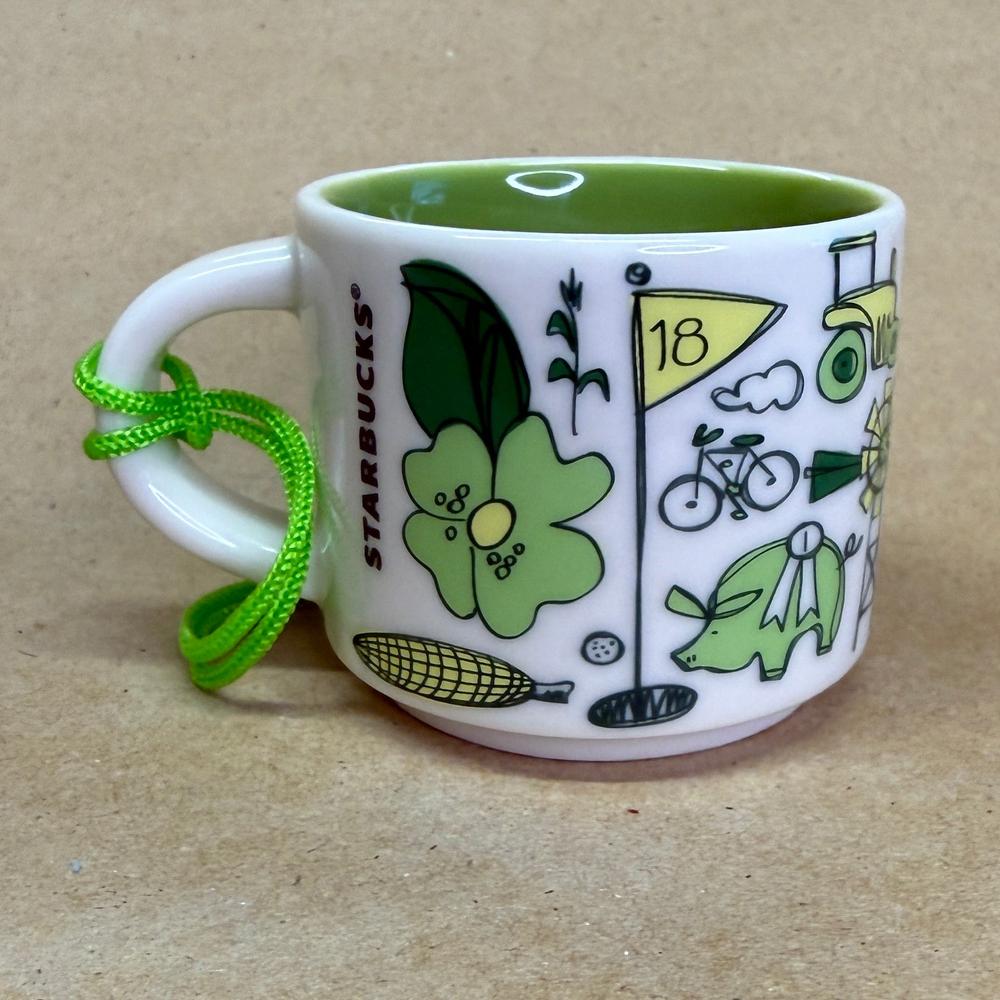 Starbucks Been There Series Iowa Ornament Mug NIB-2018