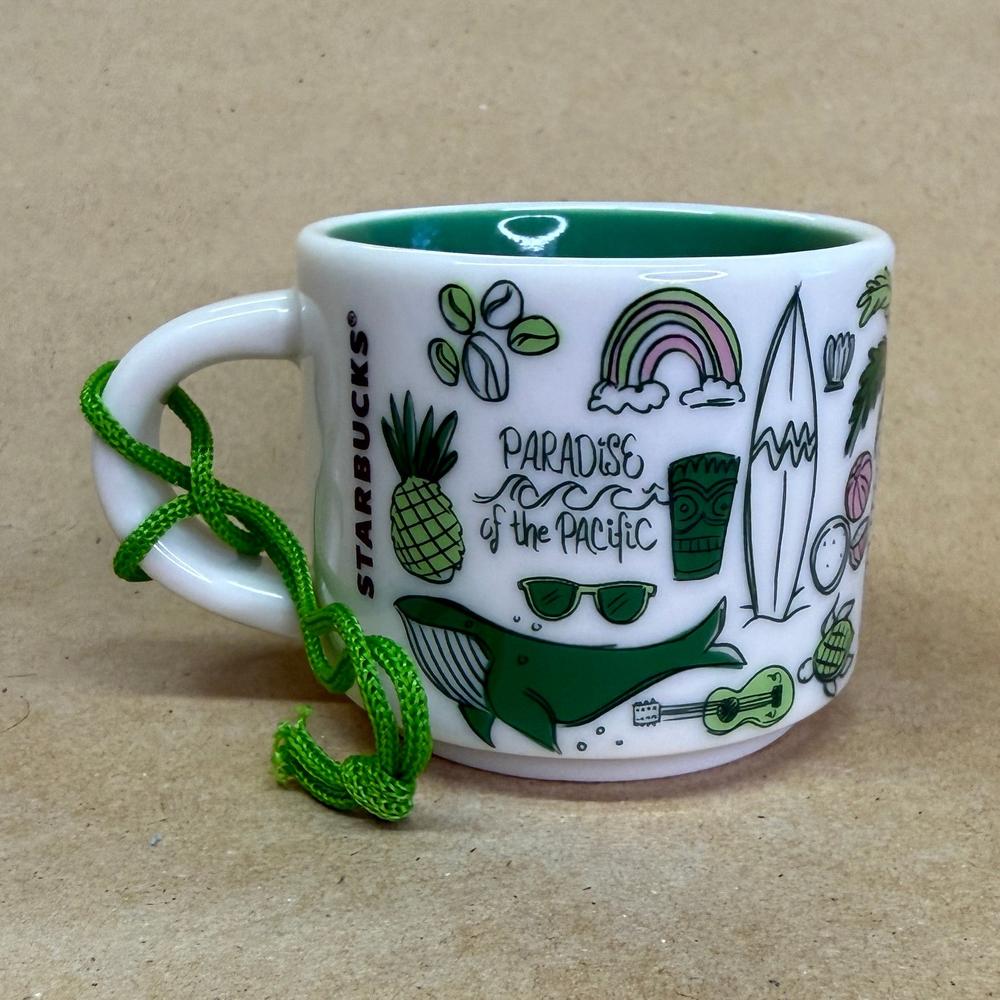 Starbucks Been There Series Hawaii Ornament Mug NIB-2018