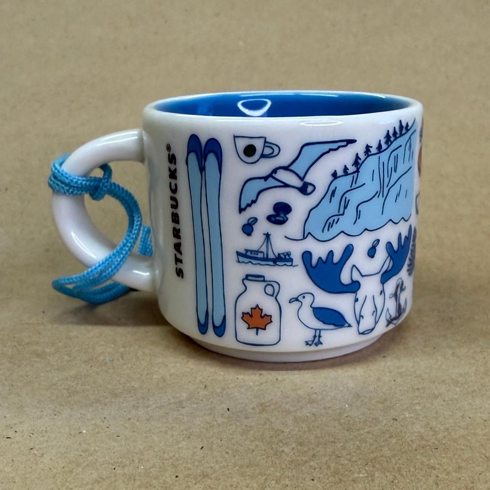 Starbucks Been There Series Maine Ornament Mug NIB-2018