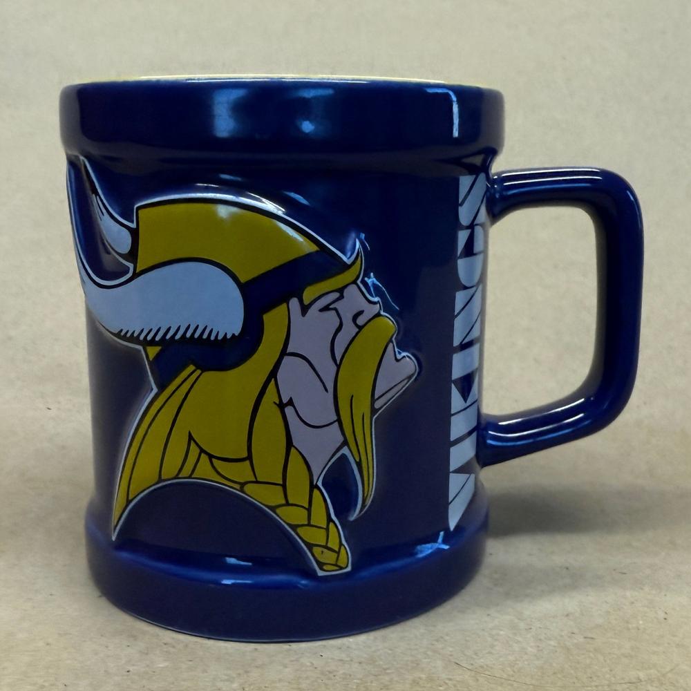 Minnesota Vikings Embossed Ragnar Mug