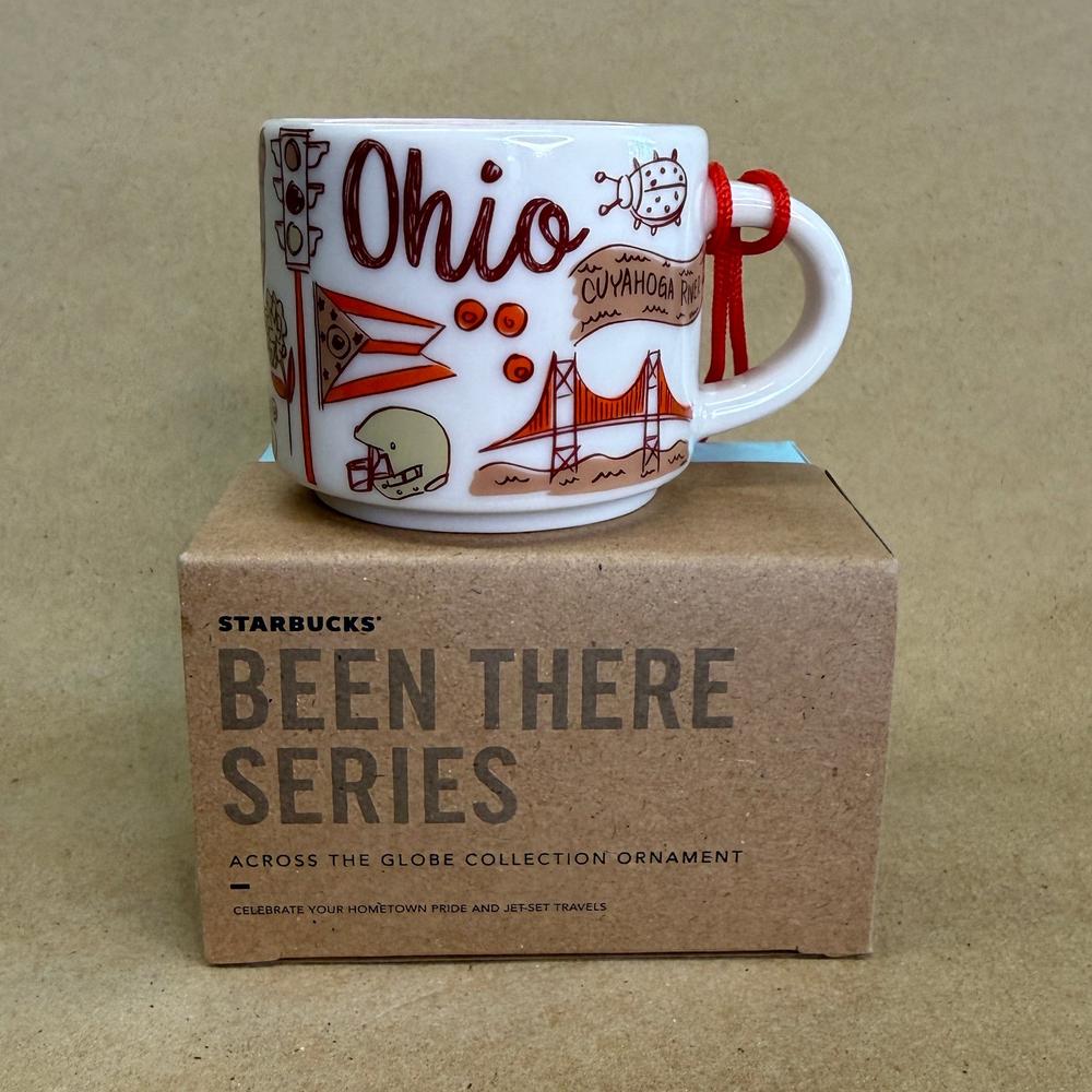 Starbucks Been There Series Ohio Ornament Mug NIB-2018