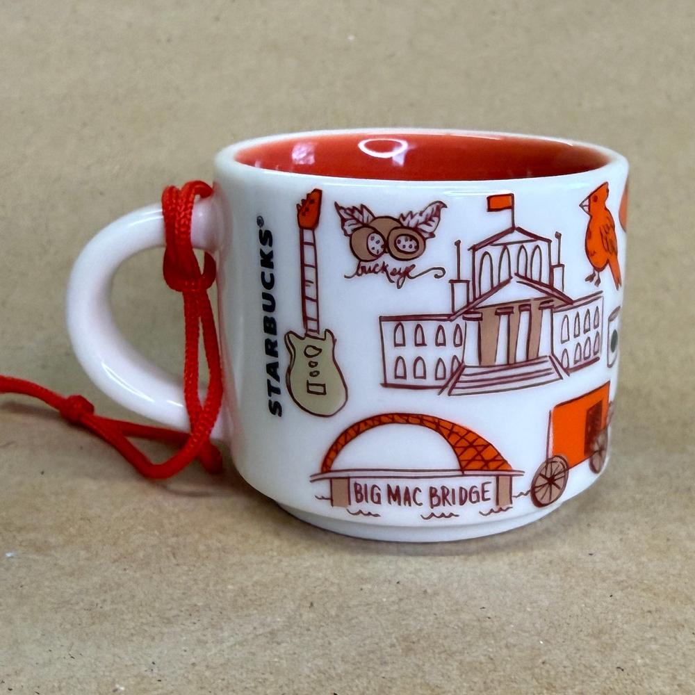 Starbucks Been There Series Ohio Ornament Mug NIB-2018