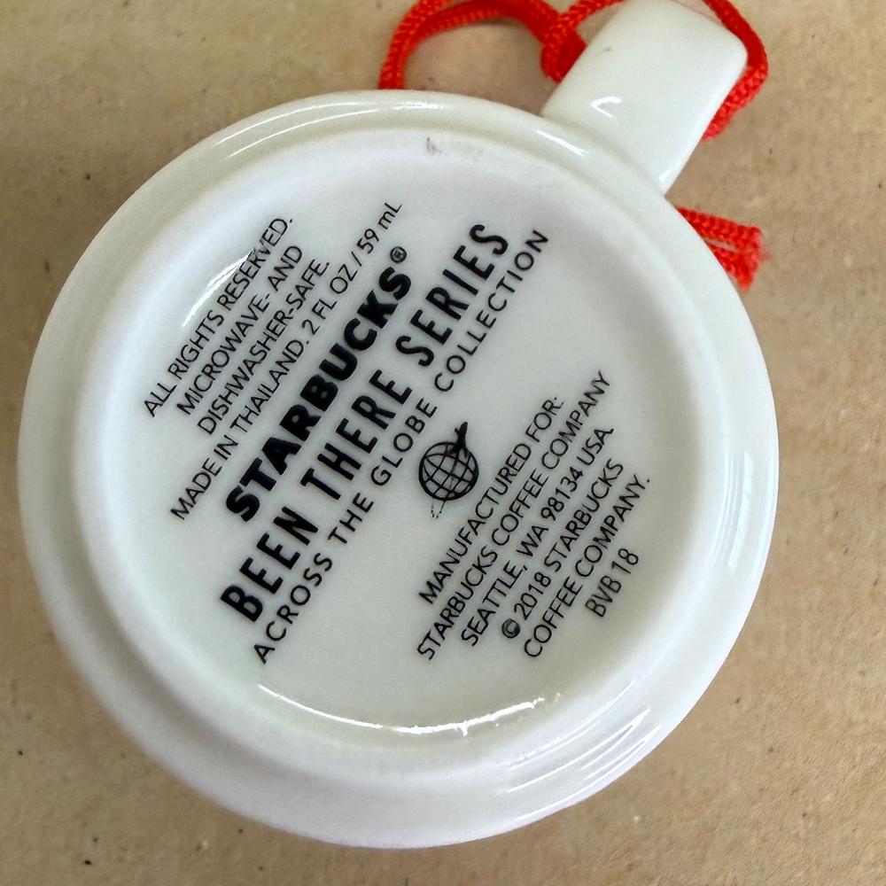 Starbucks Been There Series Ohio Ornament Mug NIB-2018